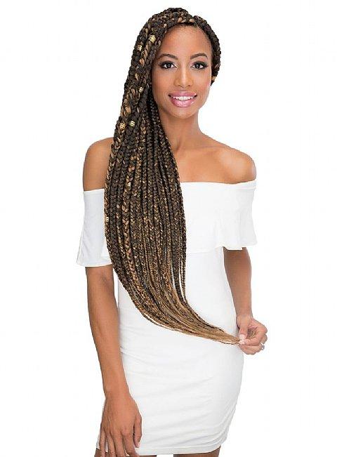 JANET COLLECTION 3X EZ TEX PRE-STRETCHED BRAID 56 Value Pack (TEZB563)