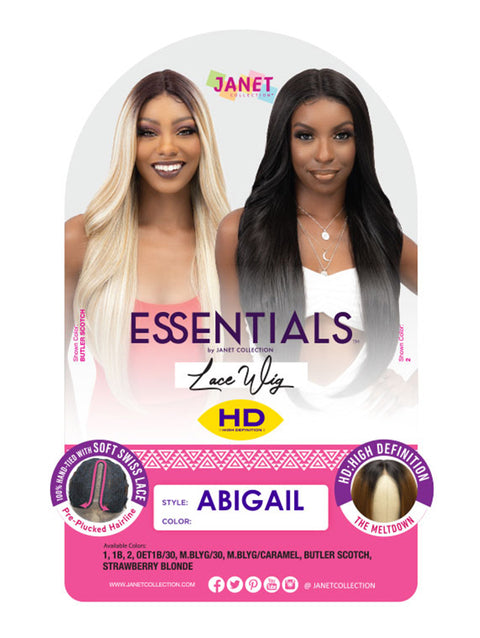 Janet Collection Essentials HD Lace Front Wig - ABIGAIL