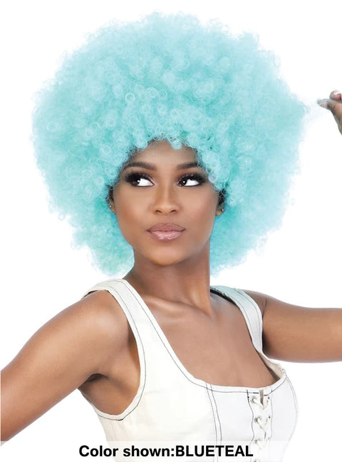 Motown Tress Premium Collection Day Glow Wig - AFRO LUX