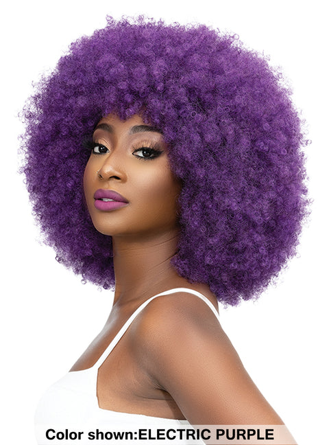 Janet Collection Premium Synthetic Natural Curly Wig - AFRO BADU