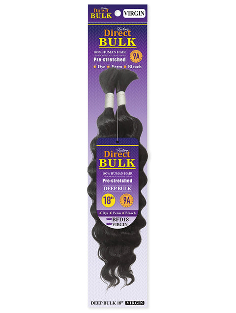 Harlem 125 100% Human Hair 9A Factory Direct Bulk - BFD18 DEEP BULK