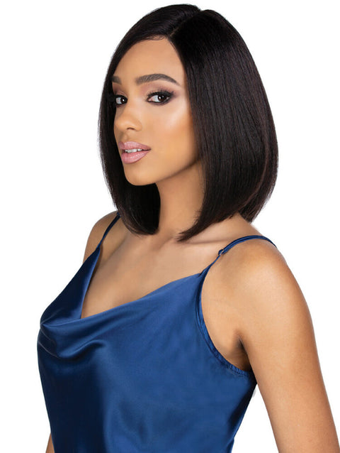 Harlem 125 100% Human Hair Brazilian Natural Ultra HD Lace Front Wig - BL026