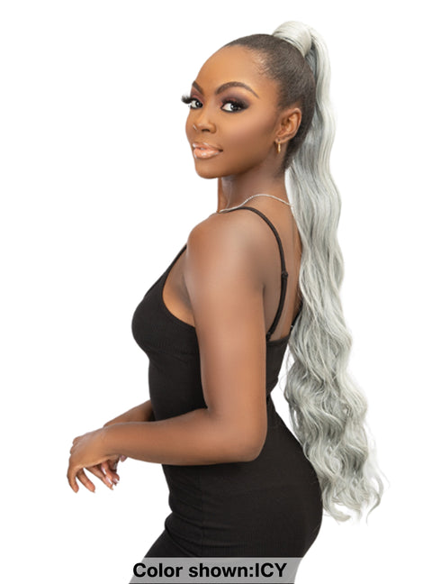 Janet Collection Remy Illusion Snatch Wrap Ponytail - BODY 34