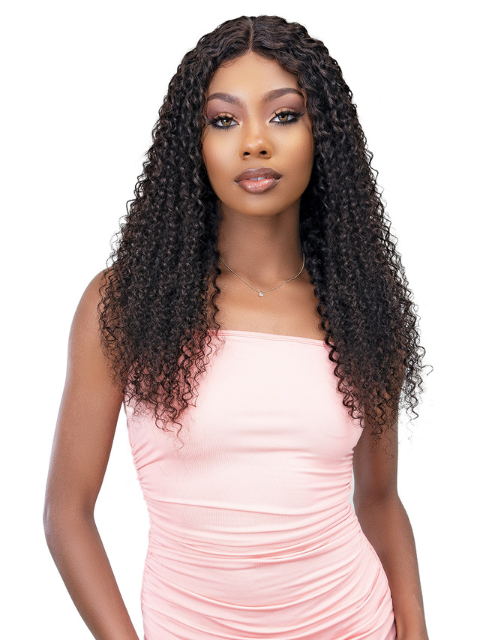 Janet Collection 100% Virgin Remy Human Hair Natural Deep Part Lace Wig - BOHEM