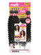 Janet Collection Melt 100% Virgin Human Hair BRAZILIAN DEEP Weave 3pcs + 4x5 HD Closure