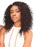 Janet Collection Melt 100% Virgin Human Hair BRAZILIAN DEEP Weave 3pcs + 4x5 HD Closure