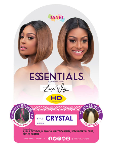 Janet Collection Essentials HD Lace Front Wig - CRYSTAL