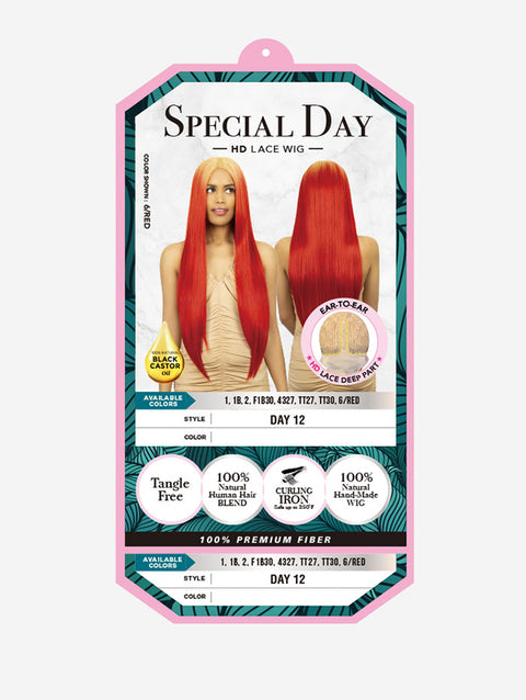 R&B Collection Human Hair Blended Lace Wig - DAY 12
