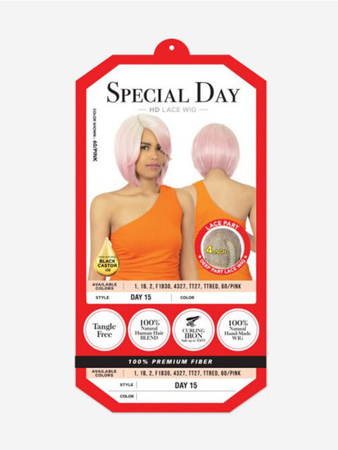 R&B Collection Human Hair Blended Lace Wig - DAY 15