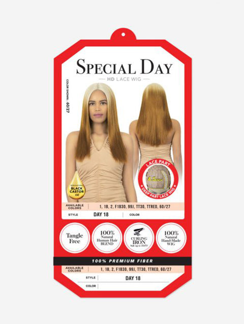 R&B Collection Human Hair Blended Lace Wig - DAY 18