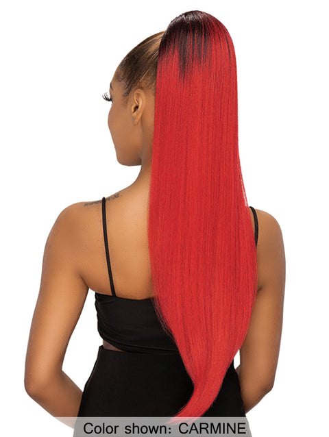 Janet Collection Remy Illusion Ponytail - DIAMOND