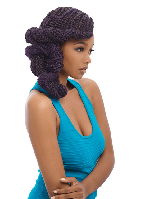 Janet Collection Caribbean Braid Expression 3X Afro Twist Braid 80 (E3XMB)