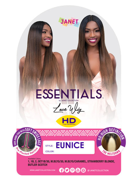Janet Collection Essentials HD Lace Front Wig - EUNICE