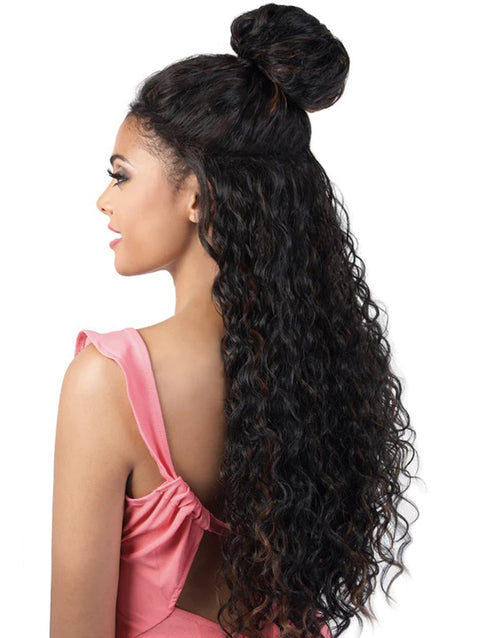 Motown Tress Human Hair Blend 360 Lace Wig - HB360L.MEG