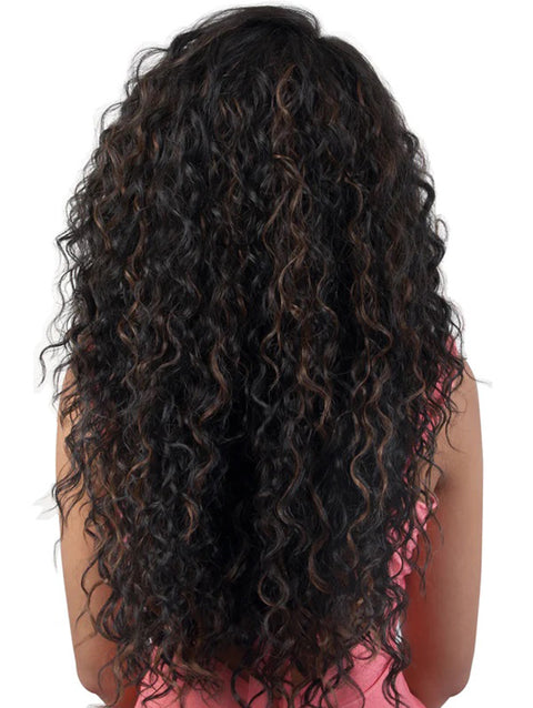 Motown Tress Human Hair Blend 360 Lace Wig - HB360L.MEG