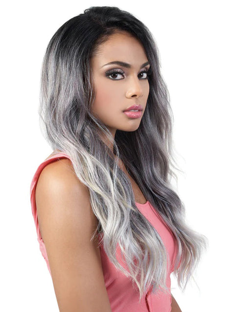 Motown Tress Human Hair Blend 360 Lace Wig - HB360L.ZIA