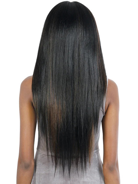 Motown Tress Premium Human Hair Blend Glam Touch Lace Wig - HBL.FREE26