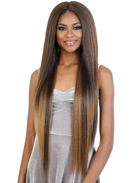Motown Tress Premium Human Hair Blend Glam Touch Lace Wig - HBL.FREE32
