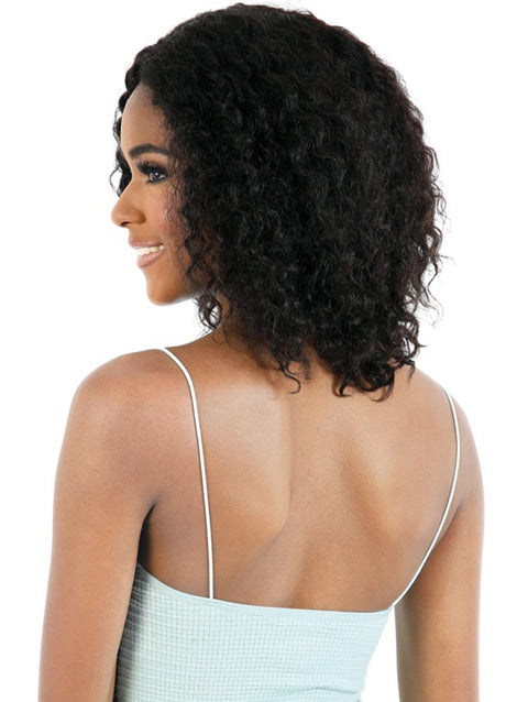 Motown Tress Persian Remy Human Hair Wet & Wavy Deep Part Lace Wig - HPDP.WET12