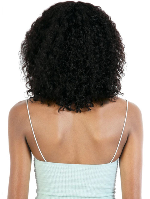 Motown Tress Persian Remy Human Hair Wet & Wavy Deep Part Lace Wig - HPDP.WET12