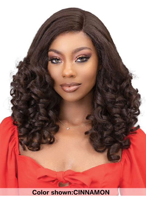 Janet Collection Synthetic Natural Me Blowout HD Lace Wig - JASMINA