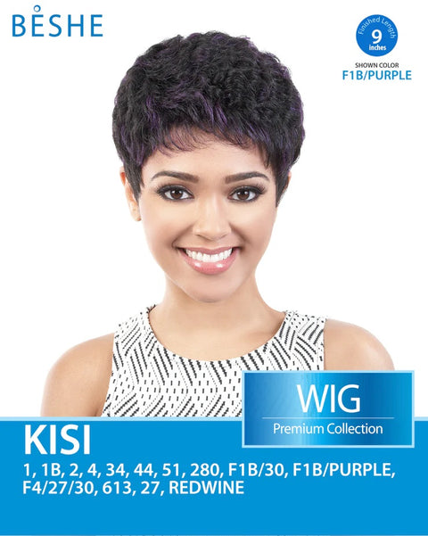 Beshe Hair Heat Resistant Fiber Wig - KISI