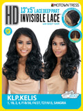Motown Tress Premium Synthetic HD Invisible 13x5 Curve Part Lace Front Wig - KLP.KELIS
