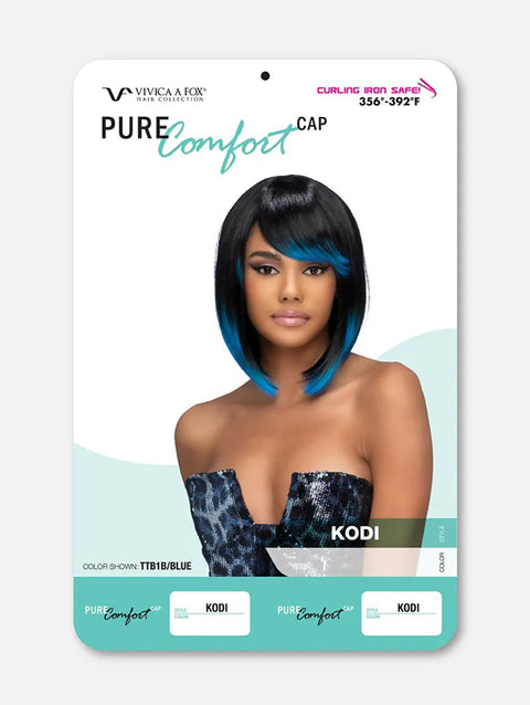 Vivica A Fox Premium Synthetic Pure Comfort Cap Wig - KODI