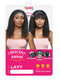 Janet Collection 100% Human Hair Crescent Band Wig - LAVY