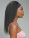 Janet Collection 100% Human Hair Crescent Band Wig - LAVY