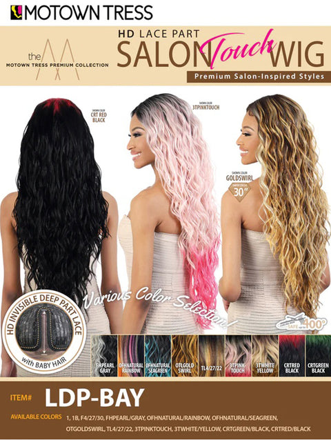 Motown Tress Salon Touch HD Lace Part Wig - LDP-BAY