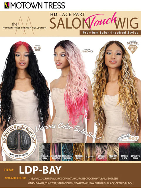 Motown Tress Salon Touch HD Lace Part Wig - LDP-BAY