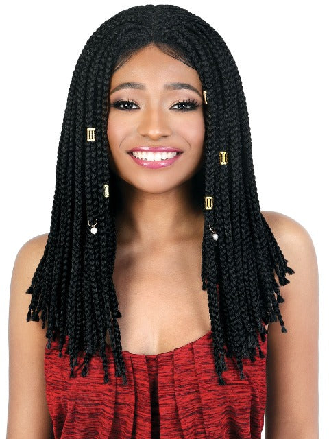 Motown Tress Slayable and Spinable Braided Lace Front Wig - LDP.BOX 18