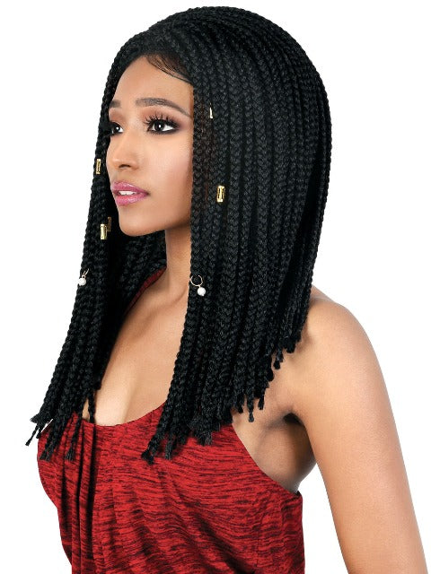 Motown Tress Slayable and Spinable Braided Lace Front Wig - LDP.BOX 18