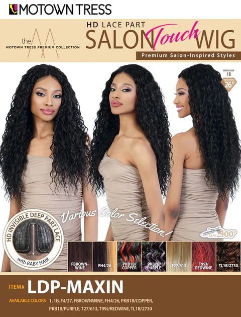 Motown Tress Salon Touch HD Lace Part Wig - LDP-MAXIN