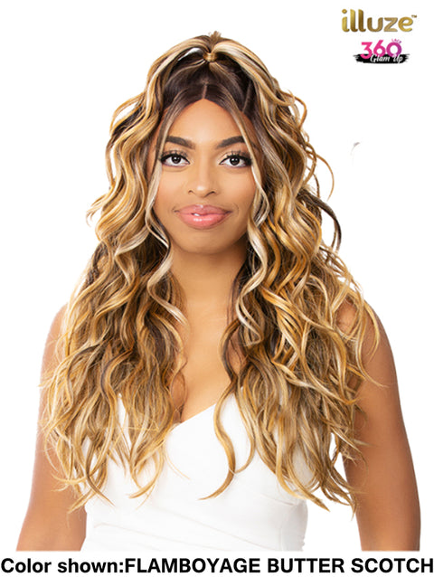 Nutique Illuze 360 Glam Up Lace Wig - GLAM UP LOOSE WAVE 27"