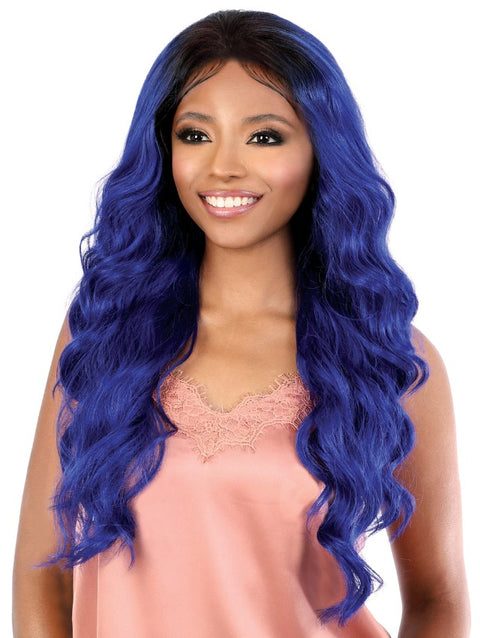 Motown Tress Premium Synthetic 13x7 HD Invisible Fake Scalp Lace Wig - LS137.AUDI