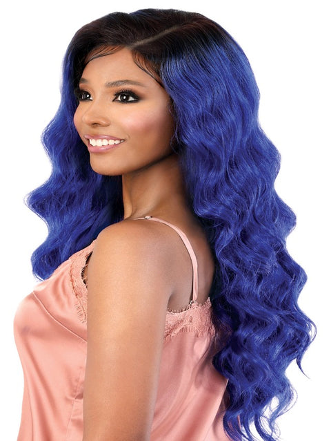 Motown Tress Premium Synthetic 13x7 HD Invisible Fake Scalp Lace Wig - LS137.AUDI
