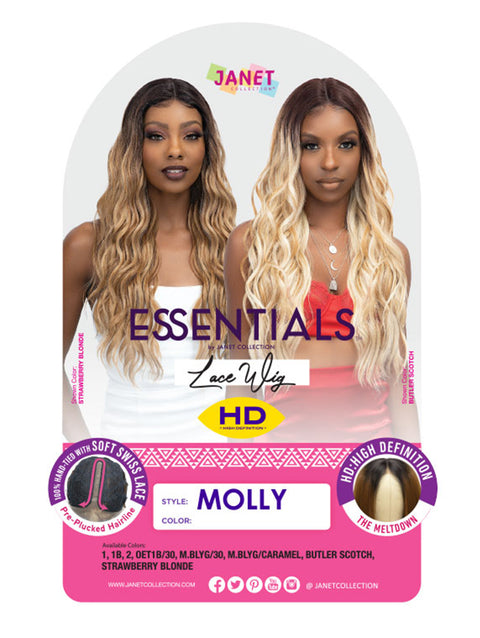 Janet Collection Essentials HD Lace Front Wig - MOLLY