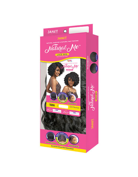 Janet Collection Synthetic Natural Me Deep Part Lace Wig - YANA