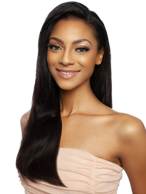 Mane Concept Pristine Human Hair STRAIGHT Clip In Hair 7pc