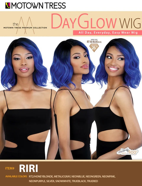 Motown Tress Premium Collection Day Glow Wig - RIRI