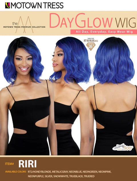 Motown Tress Premium Collection Day Glow Wig - RIRI