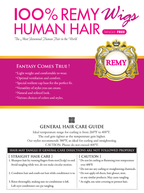 Janet Collection 100% Human Hair Wig - ROSE