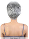 Motown Tress Human Hair Silver Gray Hair Collection Wig - SH.AISHA