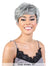 Motown Tress Human Hair Silver Gray Hair Collection Wig - SH.AISHA