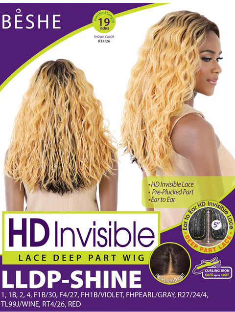 Beshe Heat Resistant Lady Lace Slay and Style Deep Part Lace Wig - LLDP-SHINE