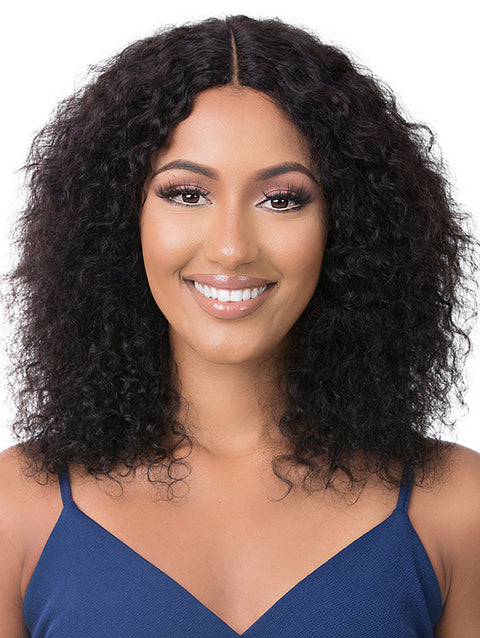 Its A Wig Brazilian Human Hair Wet N Wavy Lace Part Wig - TORE