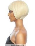 Mane Concept Trill 11A 100% Unprocessed Human Hair TR1130 REFINED BOB WITH BANG Full Wig 8"