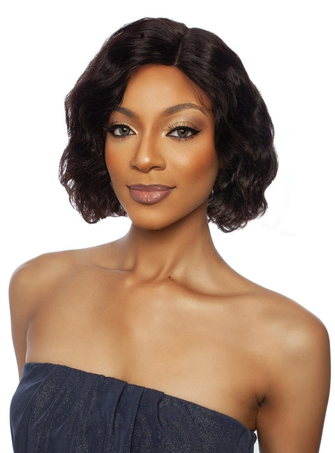 Mane Concept Trill 100% Unprocessed Human Hair HD Lace Front Wig - TR203 ROTATE PART BODY WAVE 10"